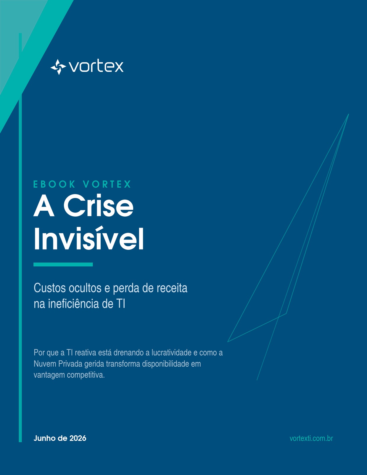 Capa do ebook A Crise Invisível, da Vortex